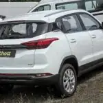 BAIC 3 – widok z tyłu