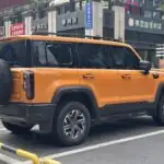 BAIC BJ40 – widok z tyłu