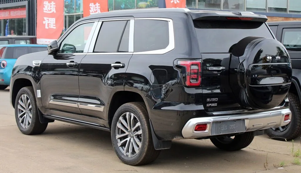BAIC BJ60 – widok z tyłu