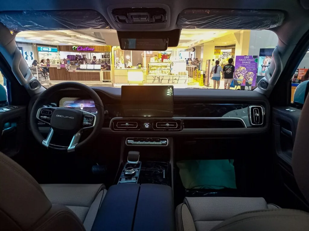BAIC BJ60 – wnętrze