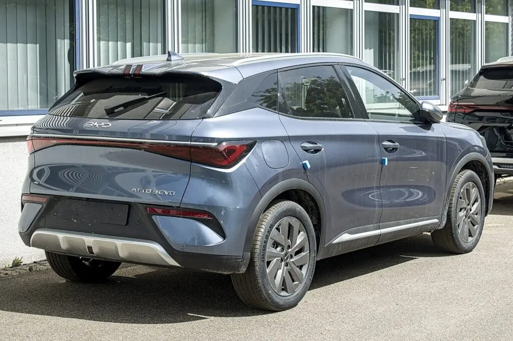 BYD Atto 3 Evo – widok z tyłu