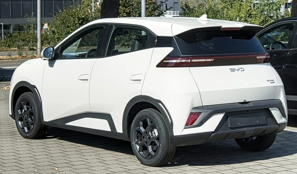 BYD Dolphin Surf – widok z tyłu