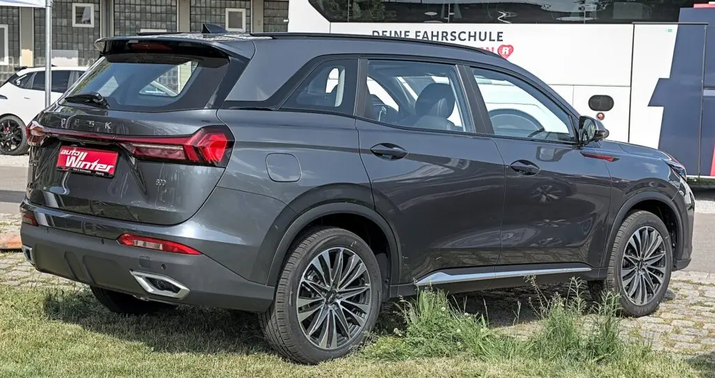 DFSK FX600 – widok z tyłu
