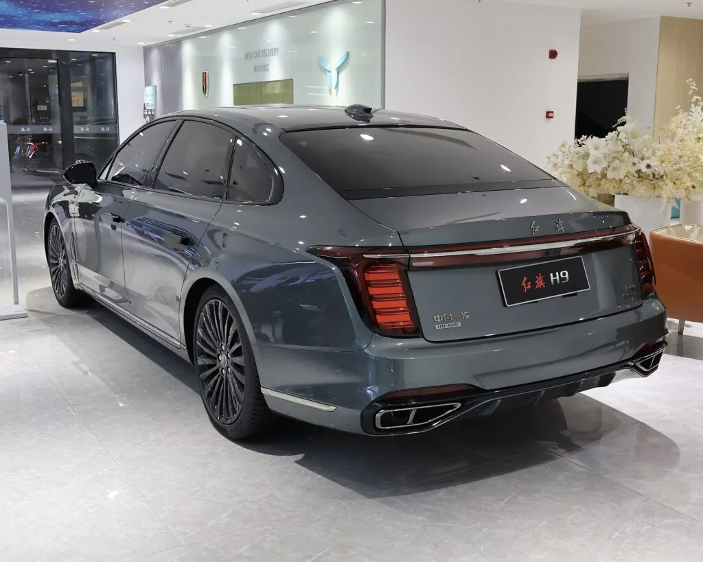 Hongqi H9 – widok z tyłu