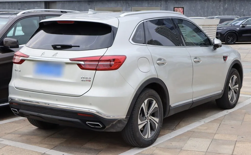Hongqi HS5 – widok z tyłu