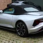 MG Cyberster – widok z tyłu