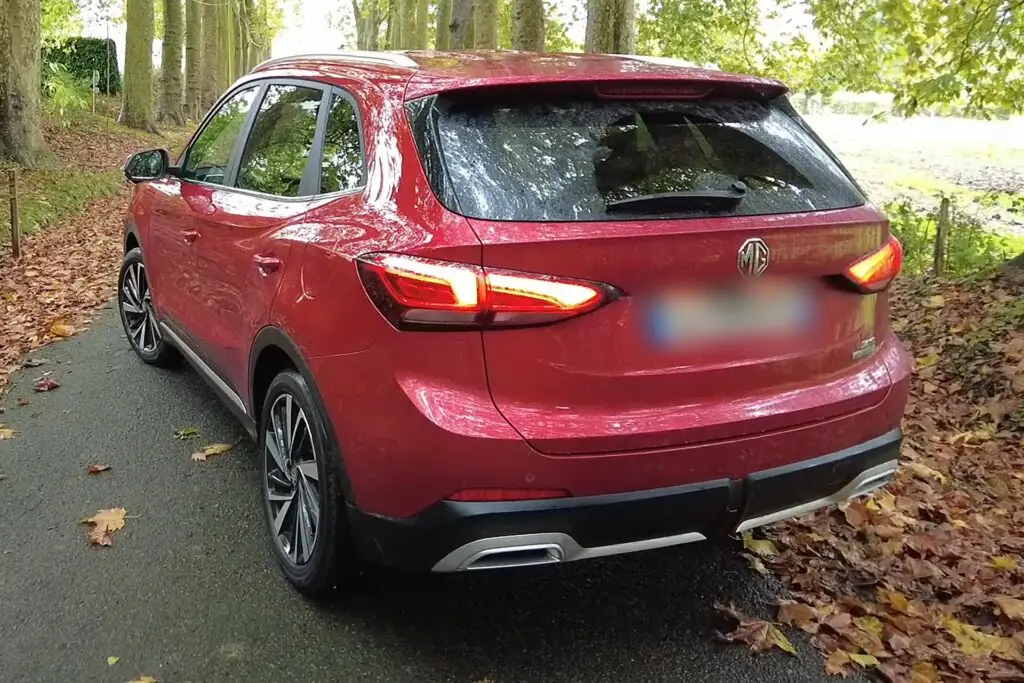 MG ZS – widok z tyłu